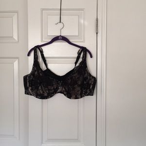 Cacique full coverage unlined lace bra